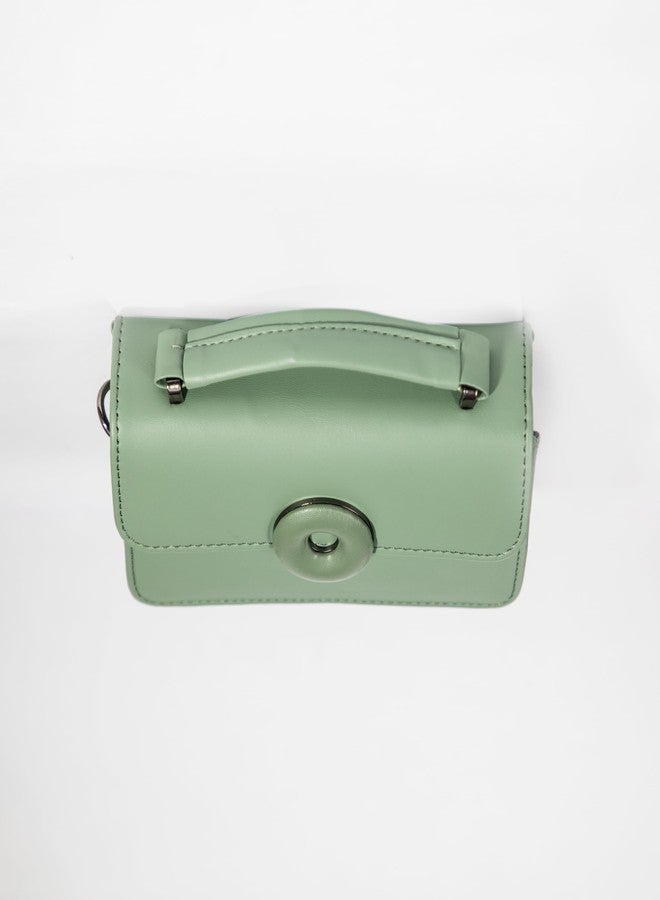 Heartbeat Crossbody Sling Bag for Women | Stylish crossbody sling bag for girls/women (Emreld Green) - Image 4